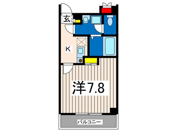 グランクレイン湘南の物件間取画像